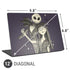 Disney The Nightmare Before Christmas Jack and Sally Art Universal Laptop 12in (9.8 x 6.8in) Skin